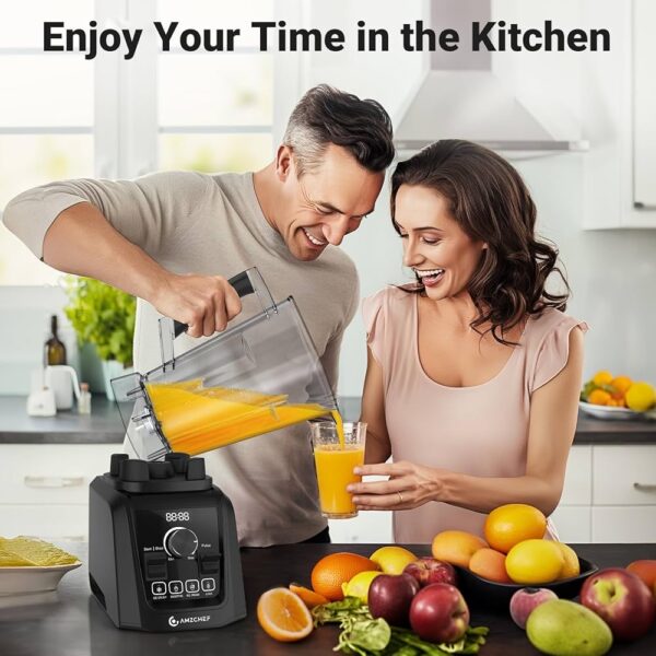 AMZCHEF Blender Smoothie Maker - Image 7