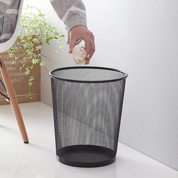 Tebery Mesh Waste Paper Bin - Image 6