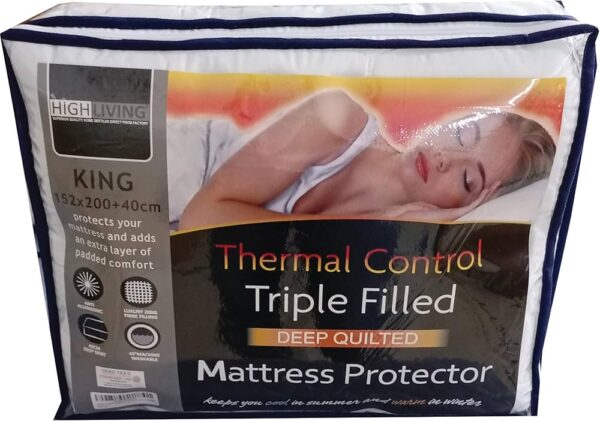 HIGH LIVING Quilted Mattress Protector