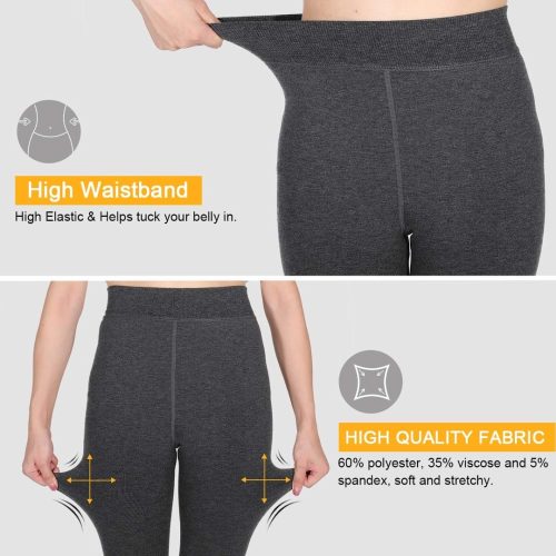 Brand New Aiglam Fleece Women's Lined Leggings - Image 4