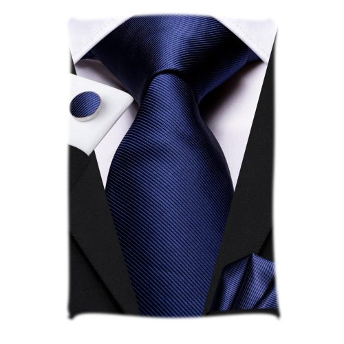 Brand New Dark Royal Blue Men Ties