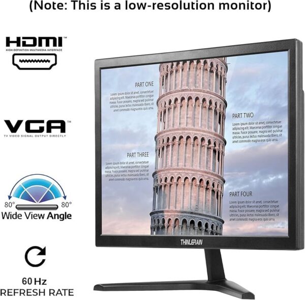 Thinlerain 17’Inch LED PC Monitor - Image 2