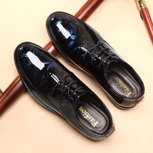Brand New Men's Patent Leather Shoe - Image 2