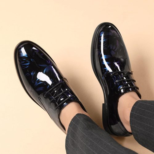 Brand New Men's Patent Leather Shoe - Image 4