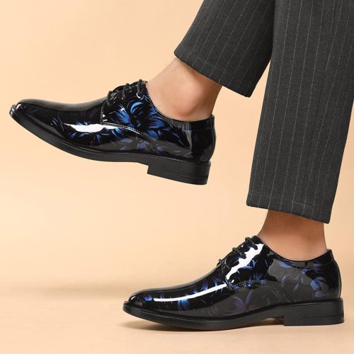 Brand New Men's Patent Leather Shoe - Image 5