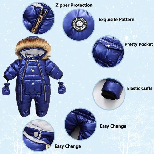 Brand New AIKSSOO Infant Winter Snowsuit - Image 3