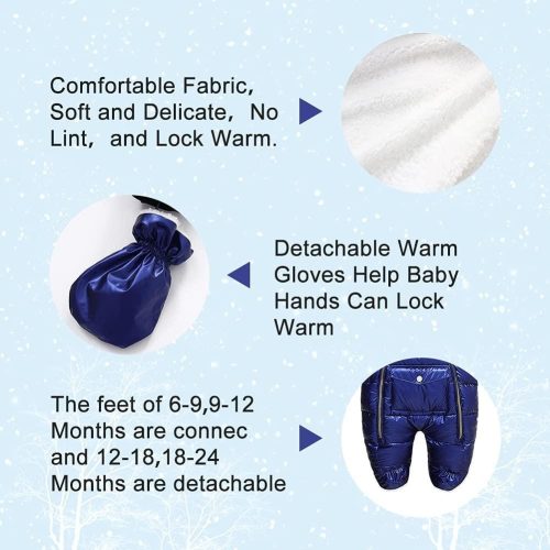 Brand New AIKSSOO Infant Winter Snowsuit - Image 4