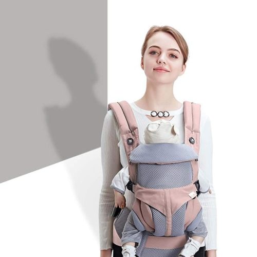 SONARIN Premium Breathable Baby Carrier with Storage Bag - Image 2