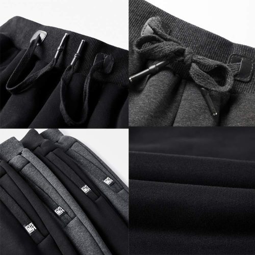 Brand New EKLENTSON Men's Fleece Joggers - Image 5