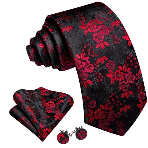 Brand New Barry.Wang Mens Silk Paisley Floral Ties - Image 2