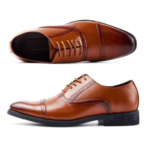 Brand New Rodawu Men's Lace-up Brogues Shoe - Image 2