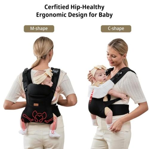 CUBY Best Baby Carriers from Newborn (Balck) - Image 2