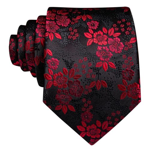 Brand New Barry.Wang Mens Silk Paisley Floral Ties - Image 4