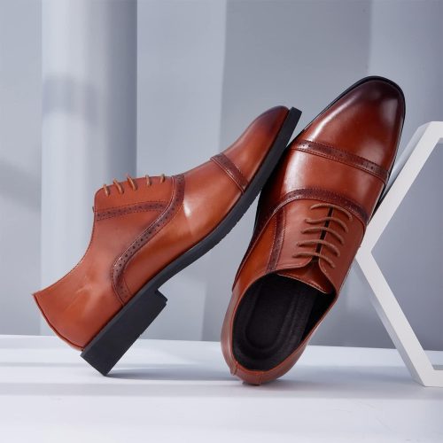 Brand New Rodawu Men's Lace-up Brogues Shoe - Image 4
