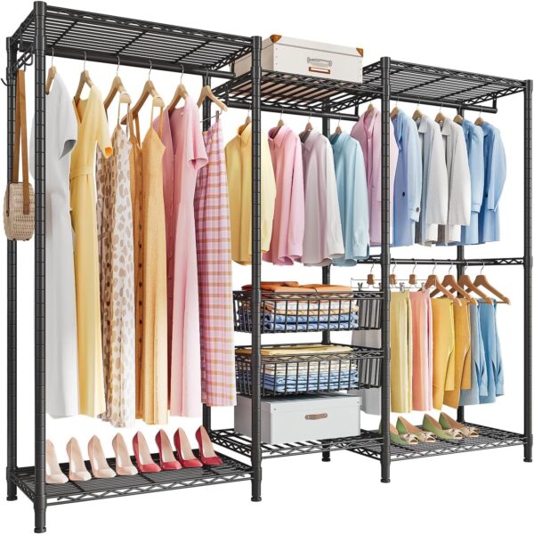 FTEYUET Clothing Rack Rails