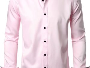 LucMatton Men's Stylish Stretch Shirt