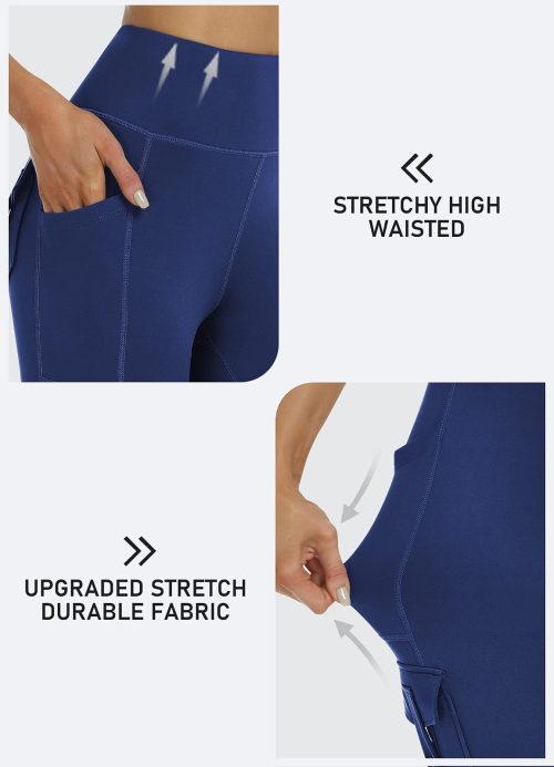 Brand New JINSHI Womens High Waisted Gym Yoga Leggings - Image 4