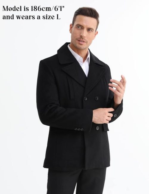 Brand New APTRO Mens Jacket Winter 80% Wool Coat - Image 3