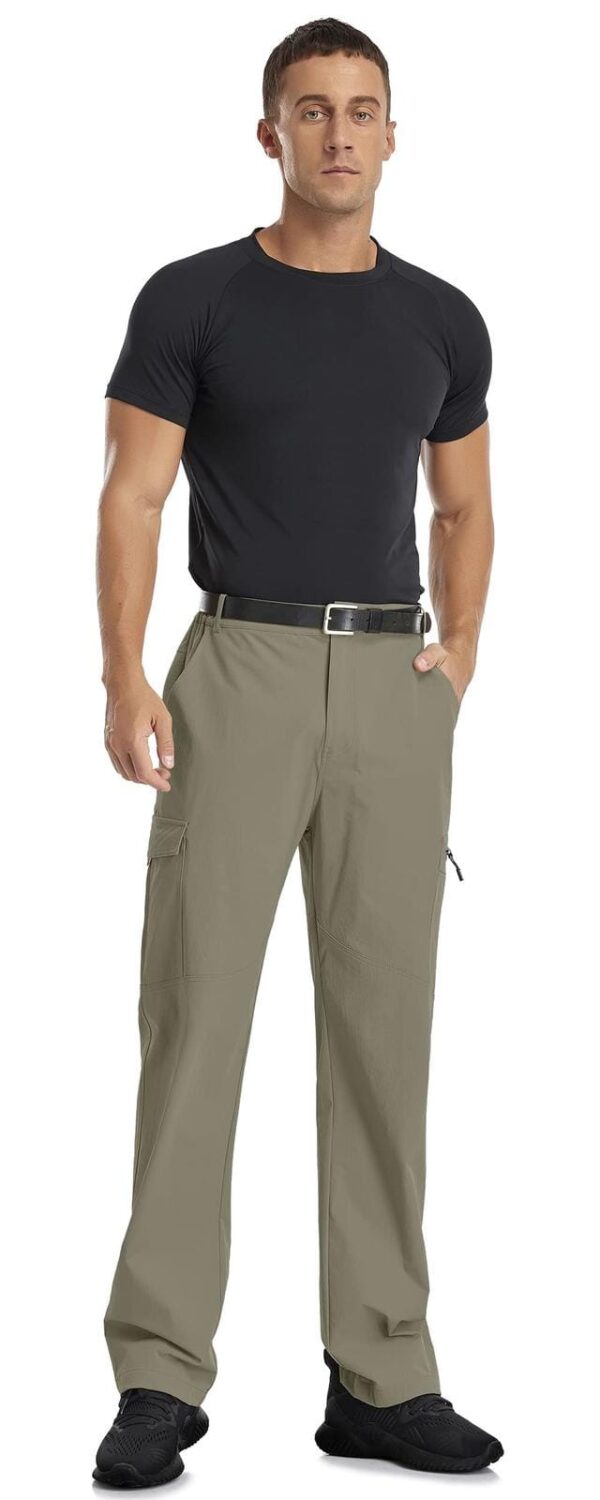 MLANM Mens Cargo Trousers - Image 2