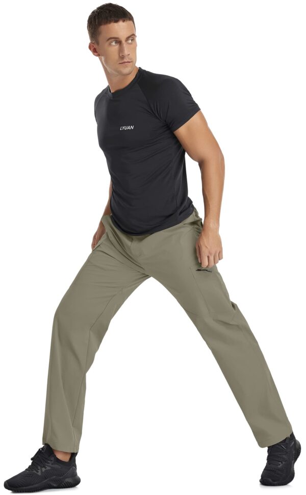 MLANM Mens Cargo Trousers - Image 4