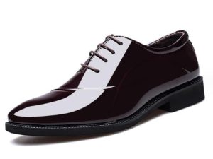 Brand New Mens Formal Patent Leather Brogues Shoe