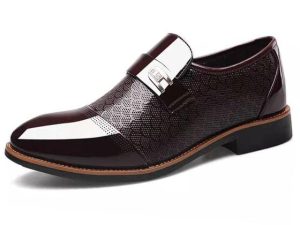 Brand New Mens Loafers Patent Leather Brogues Shoe