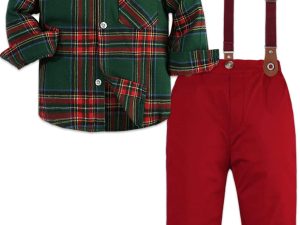 Baby Boy Mintgreen 4-piece Outfit