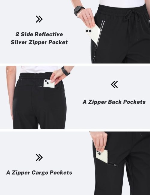 Brand New AjezMax Women's Outdoor Fleece Lined Joggers - Image 3