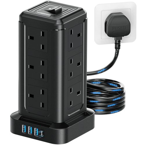 NVEESHOX Extension Lead Surge Protection