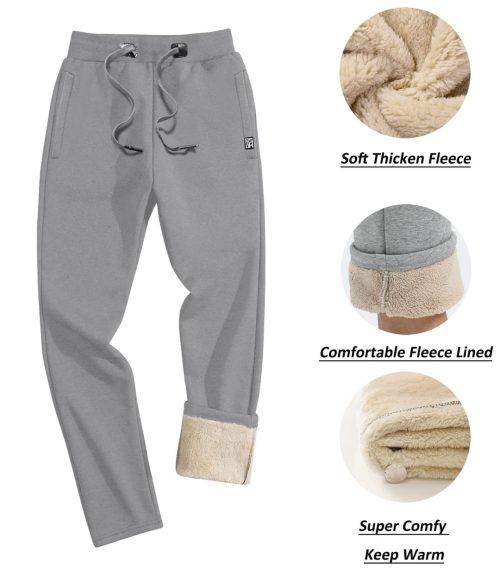 Brand New EKLENTSON Men's Fleece Joggers - Image 3