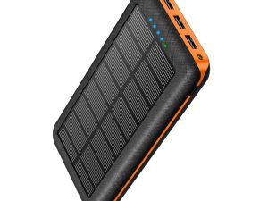 Portable Solar Charger Power Bank 30000mAh