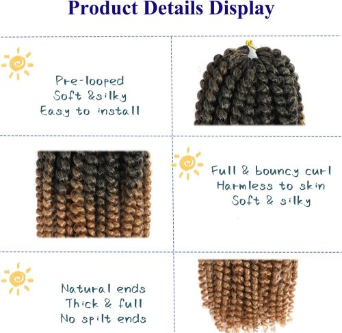 Mixed Box of Beauty including Kinky curly Crochet Hair - Image 2