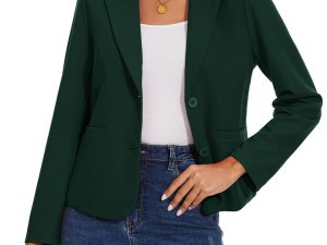 MINTLIMIT Ladies Casual Long Sleeve Blazer Jacket