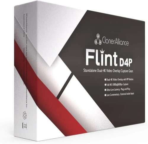 ClonerAlliance Flint D4P Standalone Dual-4K Video Overlay Device and Audio Mixing - Image 7