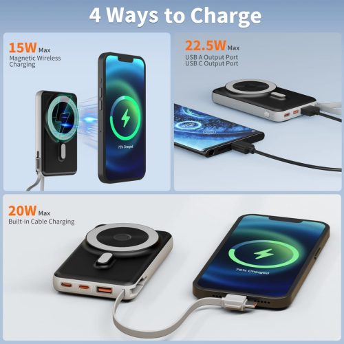 Wireless Power Bank 20000mAh - Image 4