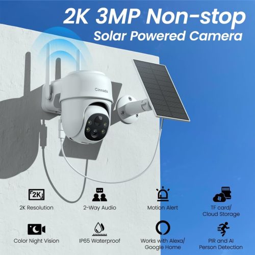 Cinnado Solar CCTV Camera Systems - Image 2