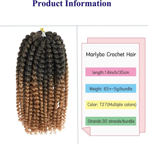 Mixed Box of Beauty including Kinky curly Crochet Hair - Image 3