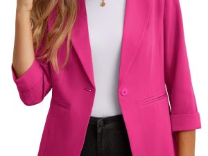 GRECERELLE Women's Blazer Suit