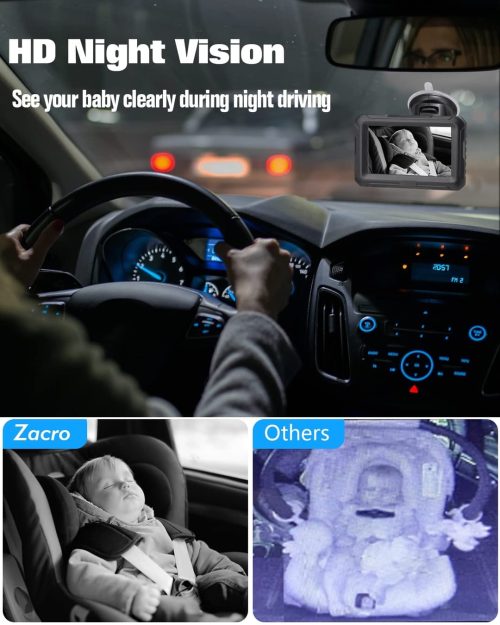 Zacro Baby Car Camera HD 1080P - Image 3