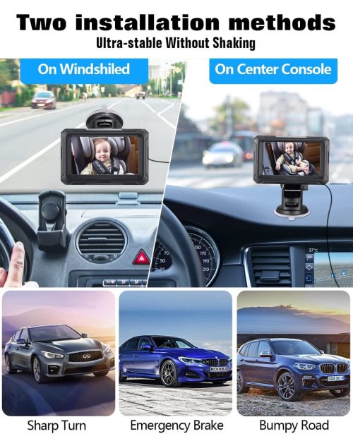 Zacro Baby Car Camera HD 1080P - Image 4