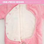 WYTbaby Baby Snowsuit Fleece Romper - Image 2
