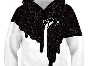 Belovecol Teen 3D Pullover Hoodie Sweatshirt