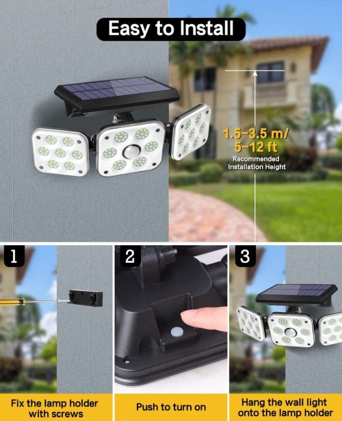 Ohotter 138 Outdoor LED Solar Lights - Image 5