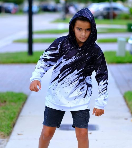 Belovecol Kids Cool 3D Galaxy Hoodie Sweatshirt - Image 4