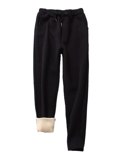 Sukany Women's Sherpa Lined Sweatpants