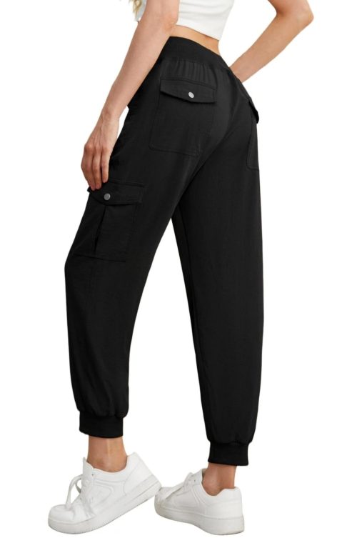 GRECERELLE Casual Walking Cargo Trousers for Women