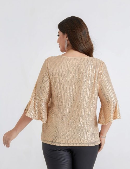 Hanna Nikole Women's Sequin Tops - Image 5