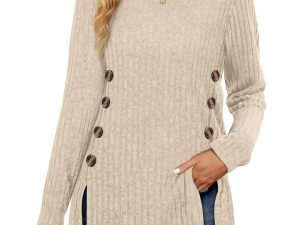 Sampeel Ladies Jumpers Long Sleeve Tops