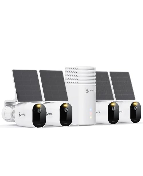 NAPCAT 5MP Wireless Solar Security Camera