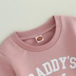 PanLidapan Newborn Baby Girl Fall Sweatshirt Set - Image 3